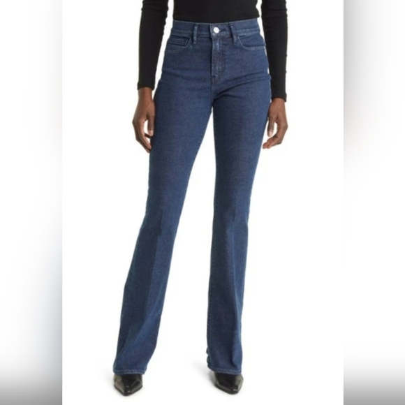 NWT Frame Le High Flare Leg Napoli High Rise Women's Plus Size 16 (34) - Picture 2 of 12